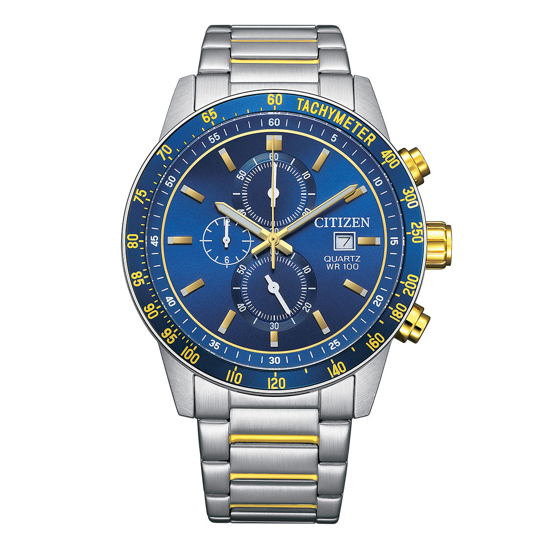 CITIZEN QUARTZ GENTS WATCH BLUE DIAL - AN3684-59L