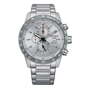 CITIZEN QUARTZ GENTS WATCH GREY DIAL - AN3688-58H - Kamal Watch Company