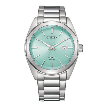 CITIZEN QUARTZ GENTS WATCH LIGHT BLUE DIAL - BI5110-54M