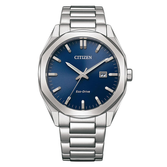 CITIZEN ECO-DRIVE GENTS WATCH DARK BLUE DIAL - BM7600-81L - Kamal Watch Company