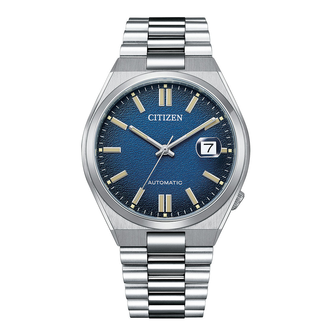 CITIZEN AUTOMATIC GENTS WATCH BLUE DIAL - NJ0151-88L