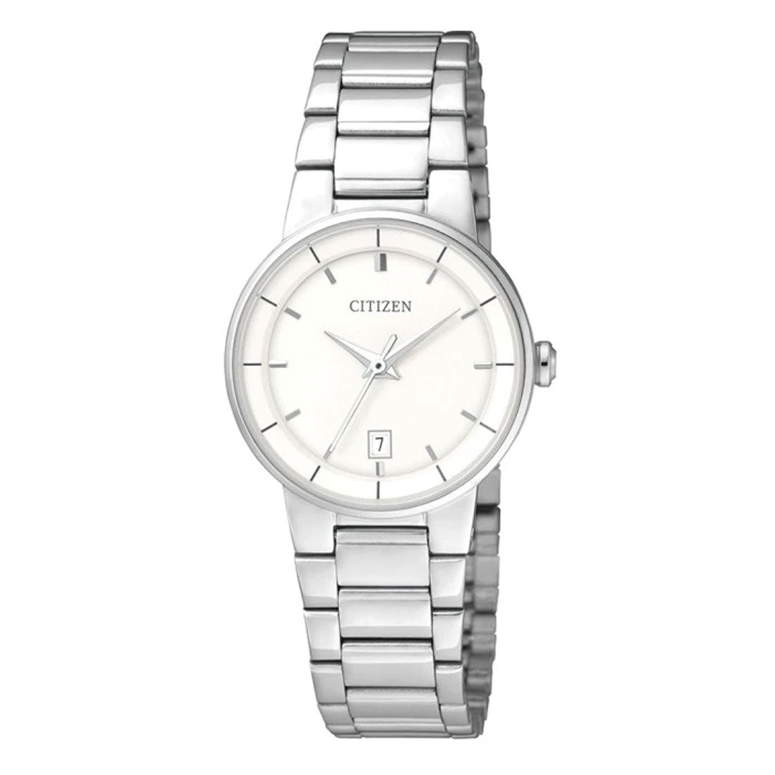 Citizen Quartz Ladies Watch White Dial - EU6010-53A