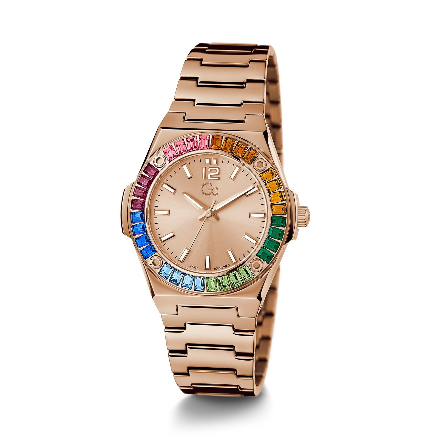 Gc rose gold outlet watch