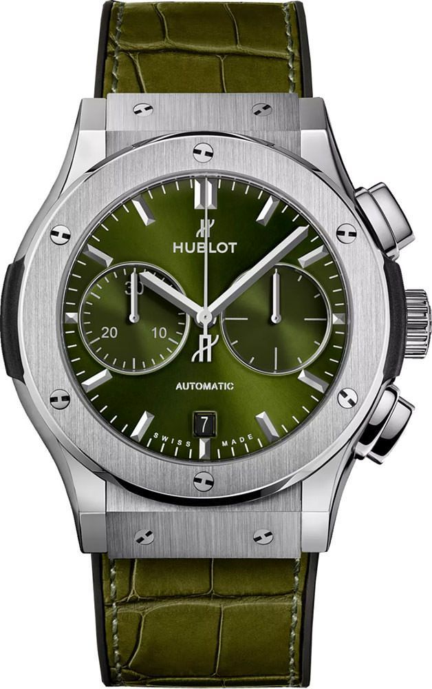 Classic Fusion Chronograph Titanium Green 521.NX.8970.LR