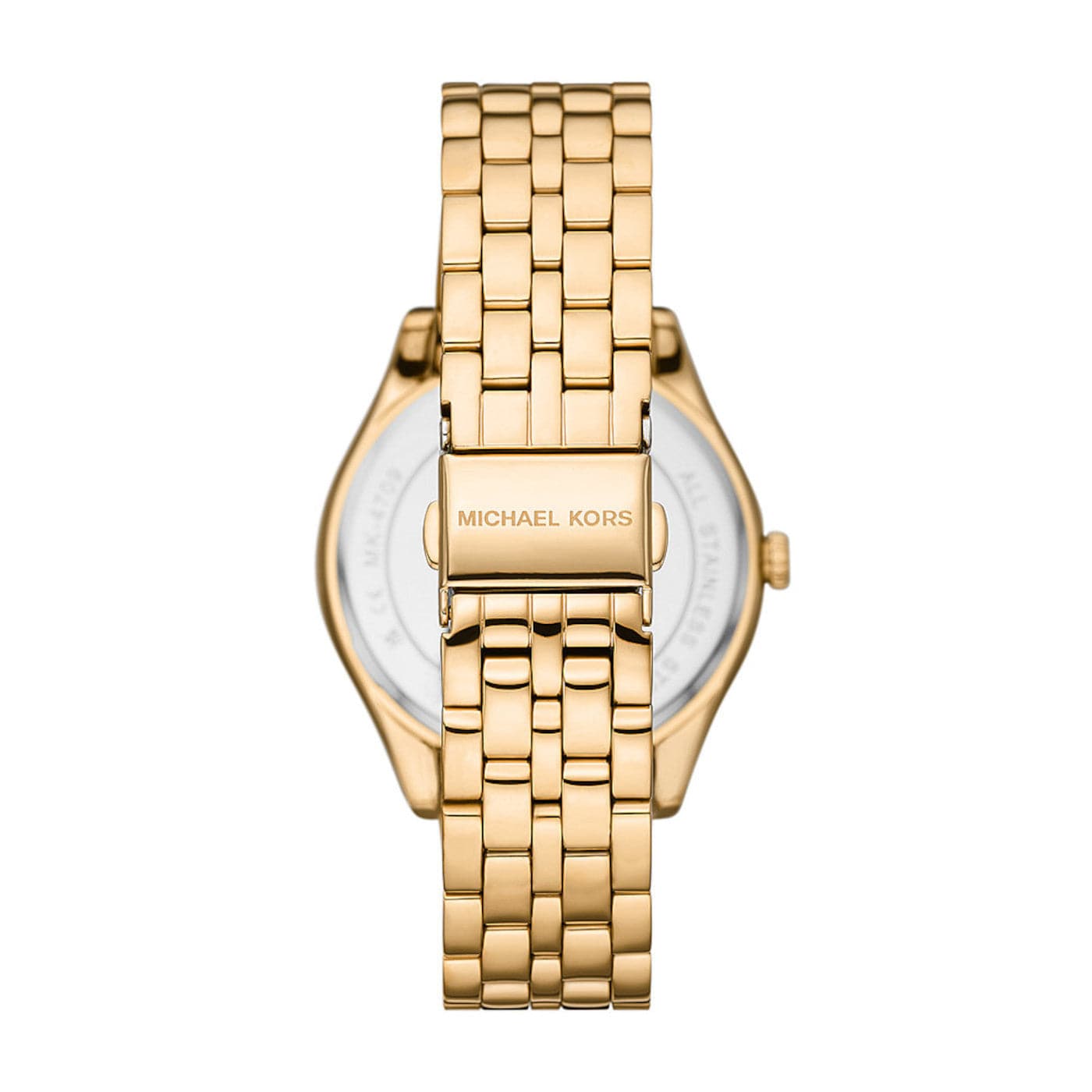 Michael Kors Harlowe 38 mm Gold Dial Stainless Steel Analog Watch for Women - MK4709I - Kamal Watch Company