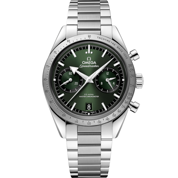 SPEEDMASTER '57 40.5 MM, STEEL ON STEEL