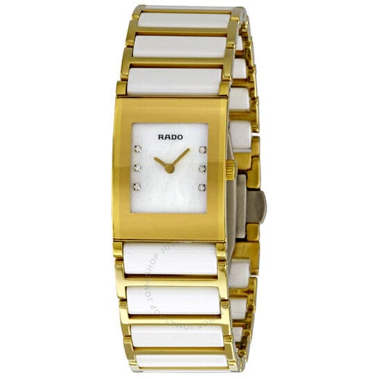 RADOIntegral Jubilee White Ceramic Ladies Watch - Kamal Watch Company