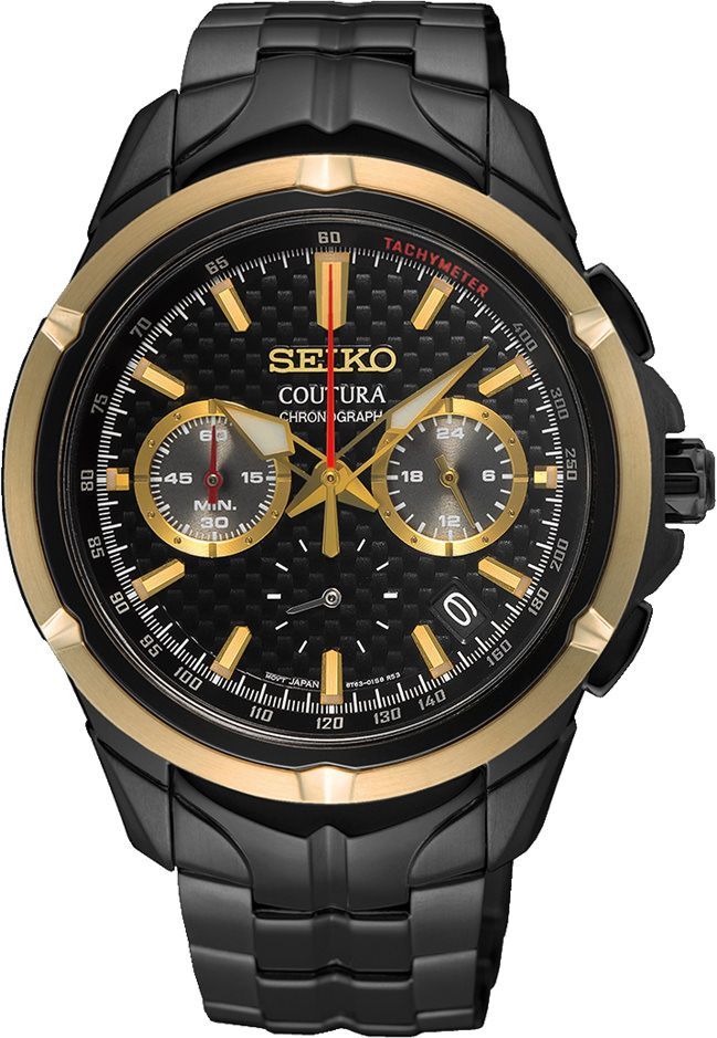 SEIKO Coutura Chronograph Watch SSB442P1