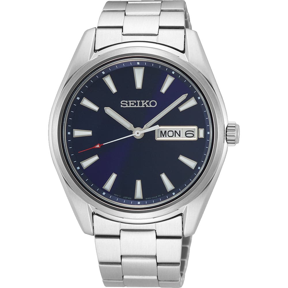 Seiko SUR341P1 Watch-Gents Watch with Day-Date - Kamal Watch Company