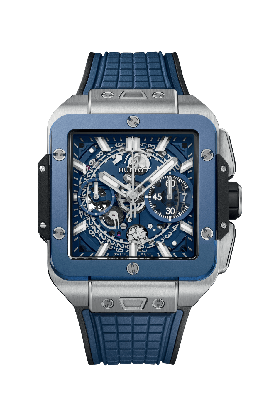 Square Bang Unico Titanium Blue Ceramic