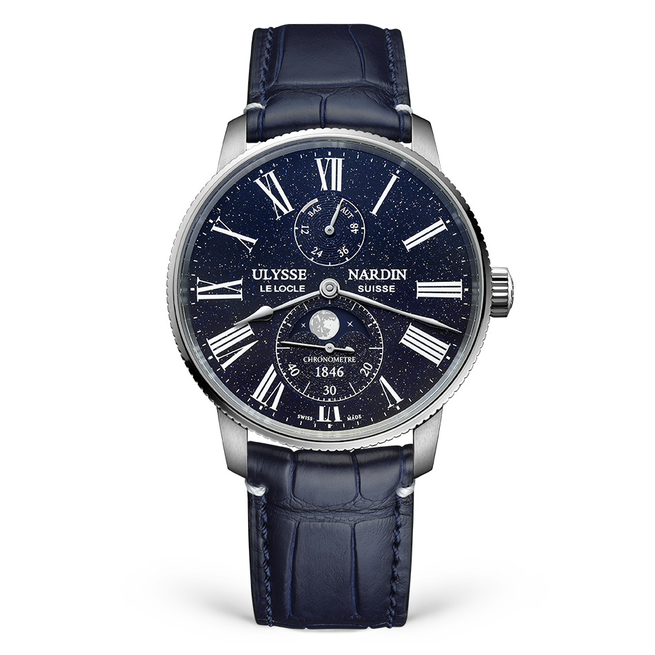 Luxury watchmaker Ulysses Nardin unveils Blast Moonstruck watch that charts  moon phases | Space