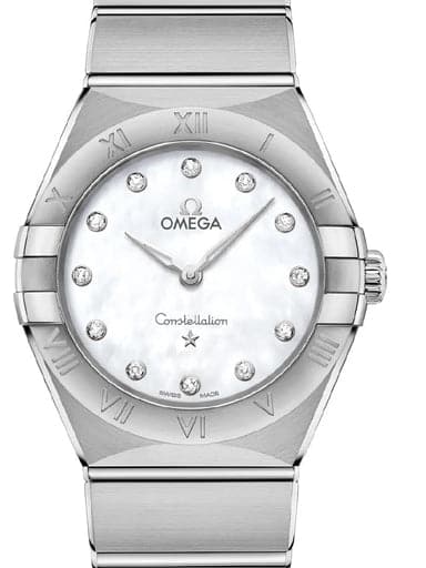 Omega Constellation Women'S Quartz Diamonds Watch