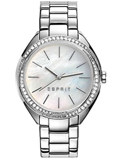 Esprit Mother Of Pearl Dial Metal Strap Women'S Watch Es109302001