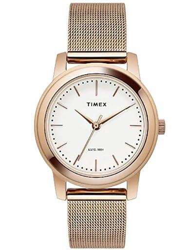 Timex Fashion Silver Dial Womens Watch Tw000W110