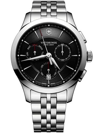 Victorinox Alliance Black Dial Men'S Watch