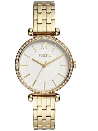 Fossil Tillie Three-Hand Gold-Tone Stainless Steel Watch