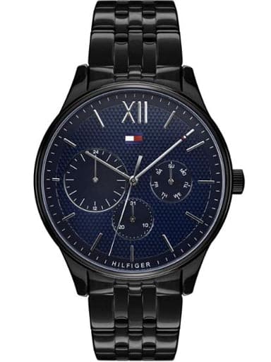 Tommy Hilfiger Blue Dial Stainless Steel Strap Watch