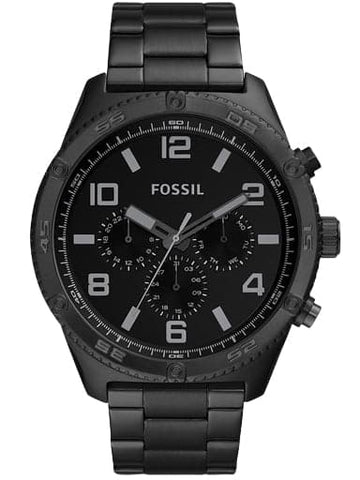 Fossil Brox Multifunction Black Stainless Steel Watch - Kamal Watch Company