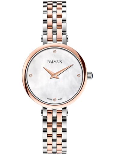 Balmain Sedirea White Mop Dial Watch