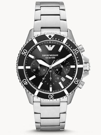 Emporio Armani Black Dial Men'S Watch - AR11360 - Kamal Watch Company