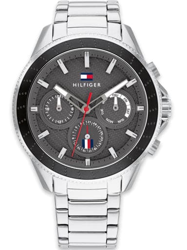 Tommy Hilfiger Grey Dial Multifunction Th1791857