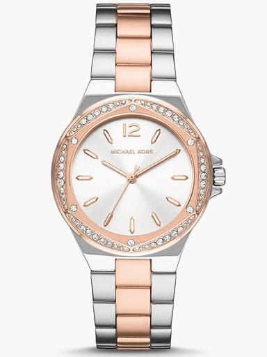 Michael Kors Lennox Three-Hand Two-Tone Stainless Steel Watch Mk6989I