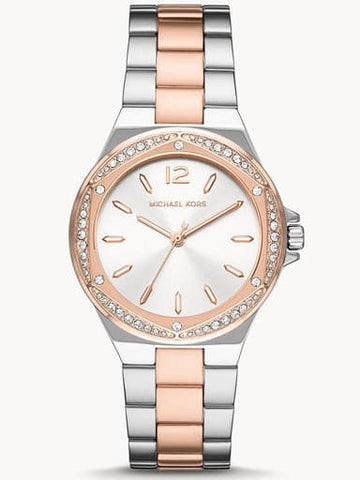 Michael Kors Lennox Three-Hand Two-Tone Stainless Steel Watch MK6989I - Kamal Watch Company