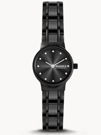 Skagen Freja Lille Two-Hand Midnight Stainless Steel And Ceramic Watch Skw3011I