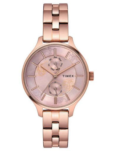 TIMEX ANALOG PINK DIAL WOMEN'S WATCH TWEL14804 - Kamal Watch Company