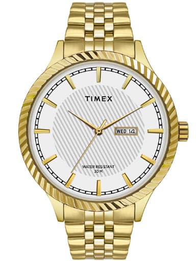 Timex Analog White Dial Men'S Watch Tw0Tg7501