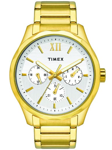 Timex Analog White Dial Men'S Watch Tw0Tg7604