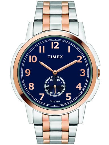 TIMEX ANALOG BLUE DIAL MEN'S WATCH TW000U318 - Kamal Watch Company