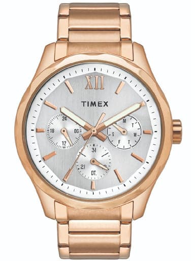 TIMEX ANALOG SILVER DIAL MEN'S WATCH TW0TG7605 - Kamal Watch Company