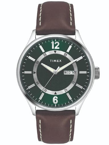 TIMEX ANALOG GREEN DIAL BOY'S WATCH TWEG19801 - Kamal Watch Company