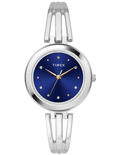 TIMEX ANALOG BLUE DIAL WOMEN'S WATCH TWTL10303 - Kamal Watch Company