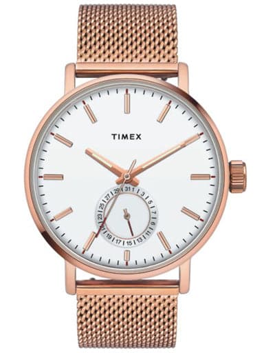 Timex Analog White Dial Boy'S Watch Tweg20002