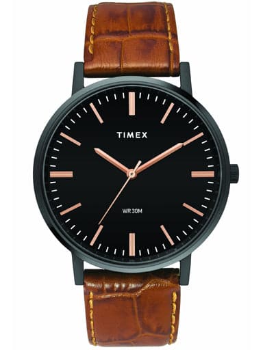 TIMEX ANALOG BLACK DIAL MEN'S WATCH TW0TG8004 - Kamal Watch Company