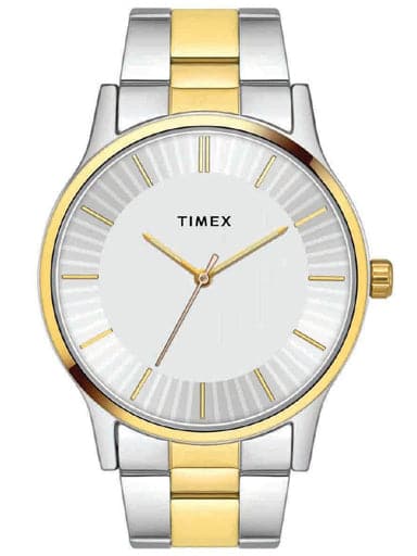 TIMEX SLEEK SILVER DIAL WATCH TW0TG8302 - Kamal Watch Company