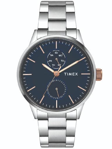 TIMEX ANALOG BLUE DIAL BOY'S WATCH TWEG19901 - Kamal Watch Company