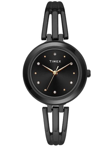 Timex Analog Black Dial Women'S Watch Twtl10300