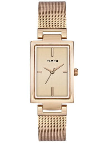 TIMEX ANALOG ROSE GOLD DIAL WOMEN'S TWEL11309 - Kamal Watch Company