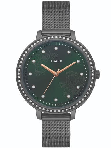 Timex Analog Green Dial Women'S Watch Twel14704