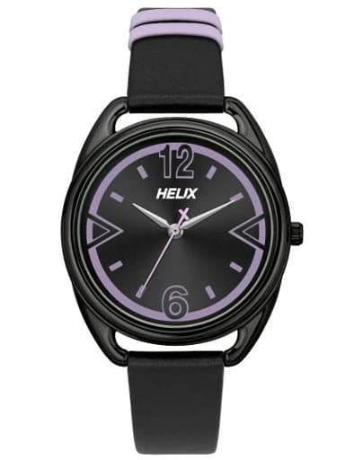 Helix Trendy 34Mm Leather Strap Watch Tw043Hl09