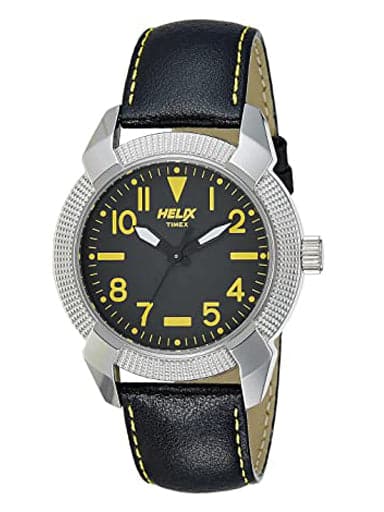 Helix X Watch Analog Black Dial Men'S Watch Ti022Hg0200