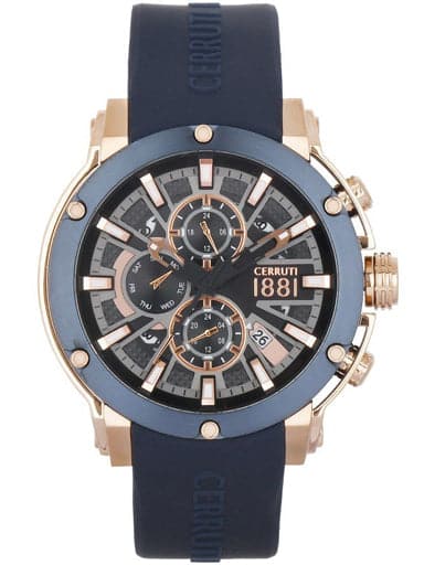 Cerruti 1881 Analog Blue Dial Men'S Watch Cra28606