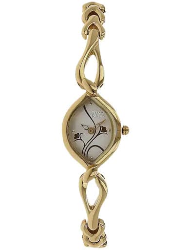 Titan Raga Flora Silver Dial Women'S Watch Np2455Ym01