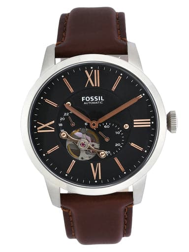 Fossil Townsman Round Analog Black Dial Men'S Watch Me3061I