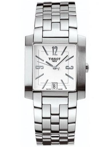 Tissot Analog White Dial Men'S Watch T60.1.581.32