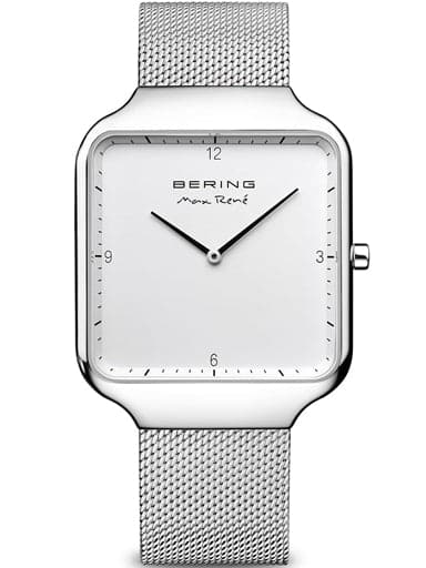 BERING Max René | polished silver | 15836-004 - Kamal Watch Company