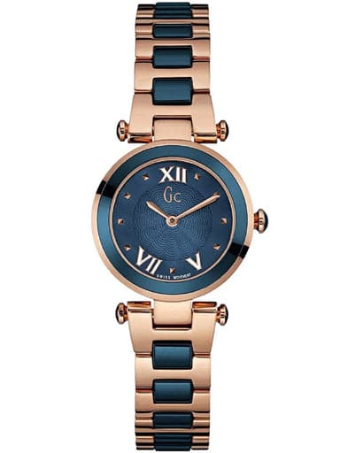 Gc Lady chic Rose Gold Ladies Watch Y07010L7 - Kamal Watch Company